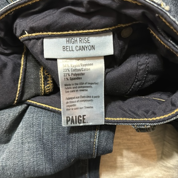 Paige high rise bell canyon size 27 - Picture 3 of 4